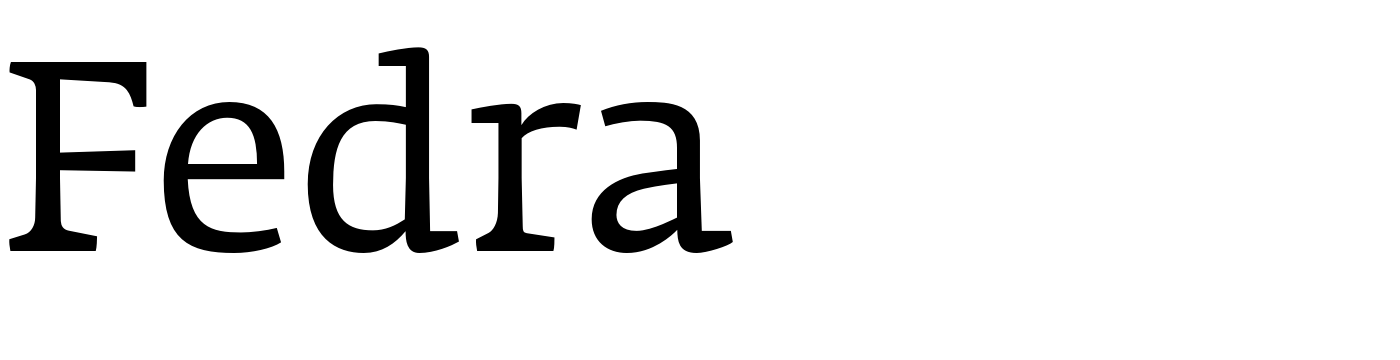 Peter Biľak: Fedra Typeface