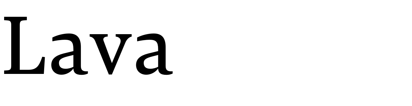 Peter Biľak: Lava Typeface